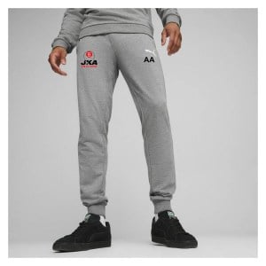 Puma TeamGOAL Casuals Pants - Medium Grey Heather/Puma White