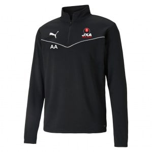 Puma teamRISE Training 1/4 Zip Top - Black/White