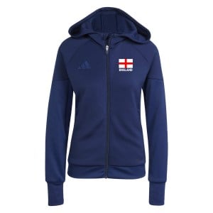adidas Tiro 25 Travel Full-Zip Hoodie (W) - Team Navy Blue