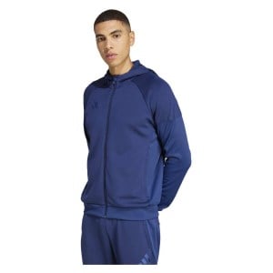 adidas Tiro 25 Travel Full-Zip Hoodie - Team Navy Blue