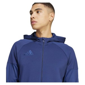 adidas Tiro 25 Travel Full-Zip Hoodie - Team Navy Blue