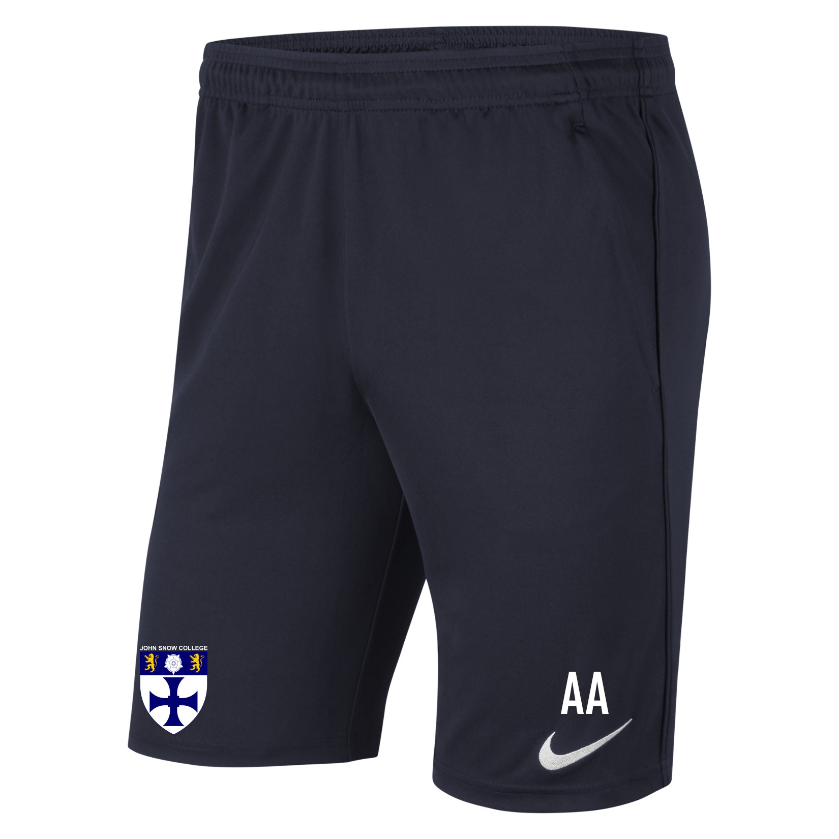 Nike Park 20 Pocketed Shorts (M) - Obsidian/Obsidian/White