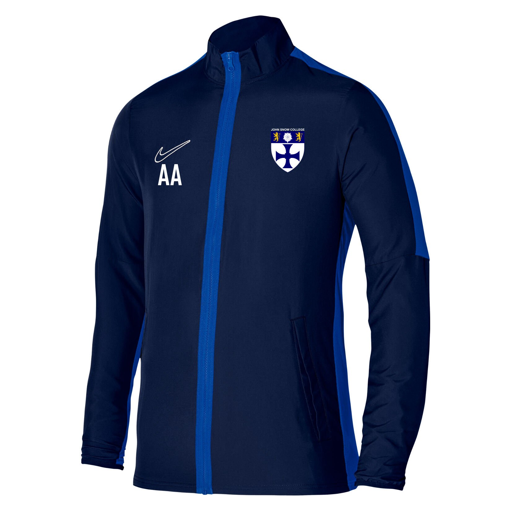 Nike Dri-Fit Academy 23 Woven Track Jacket - Obsidian/Royal Blue/White