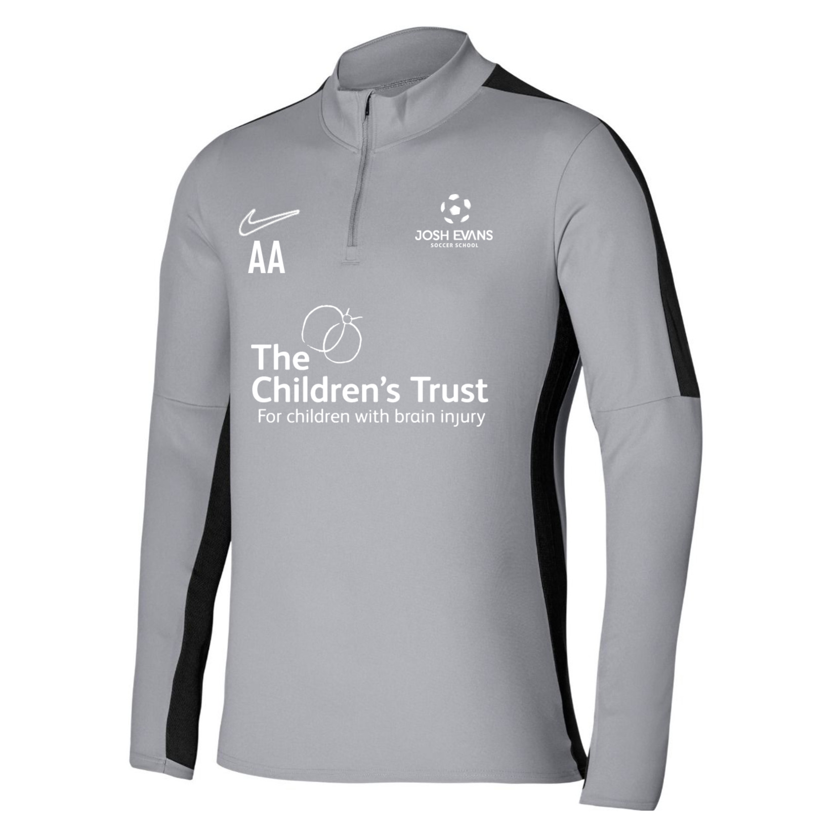 Nike Dri-Fit Academy 23 Drill Top - Wolf Grey/Black/White