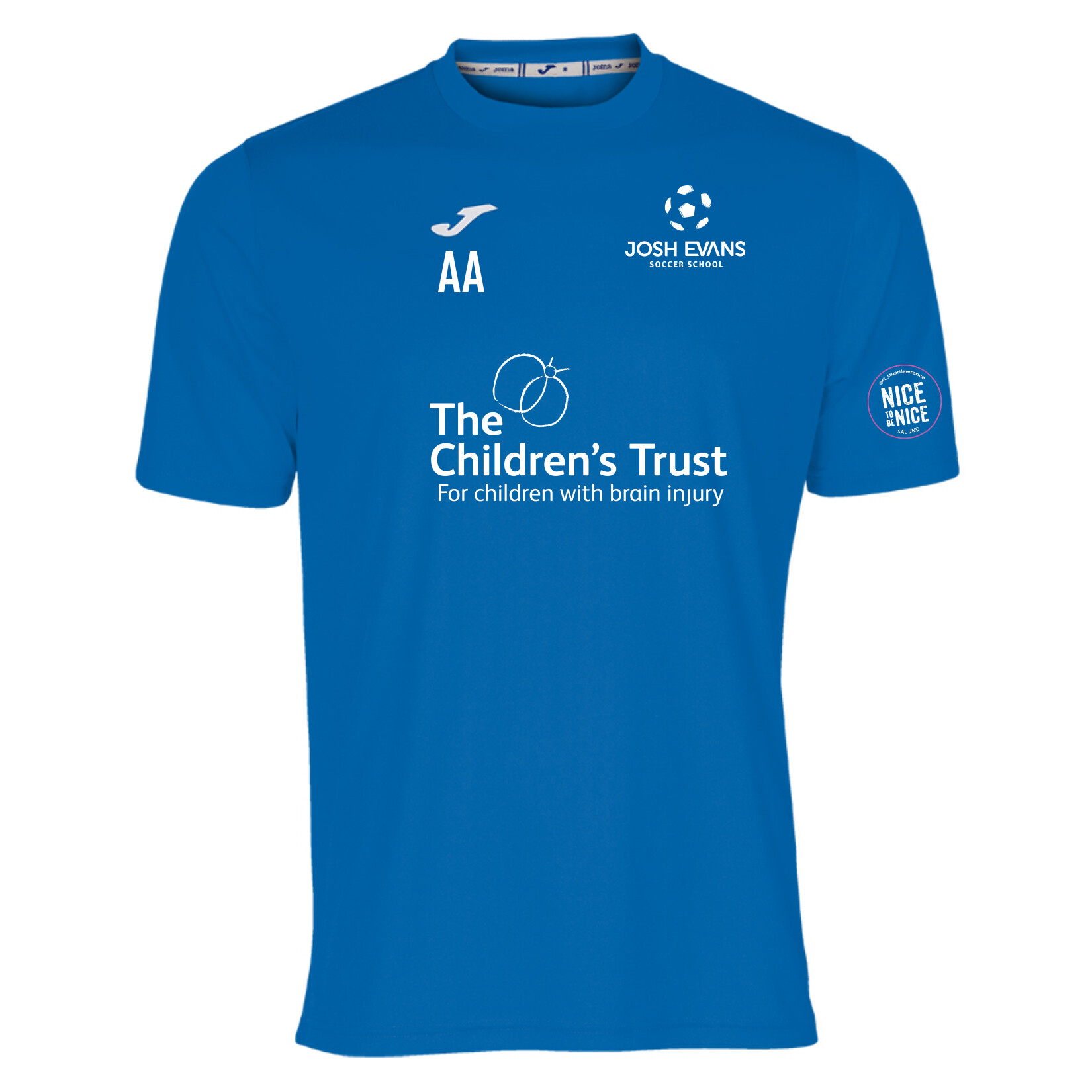 Joma Combi Short Sleeve Mens Performance Shirt - Royal