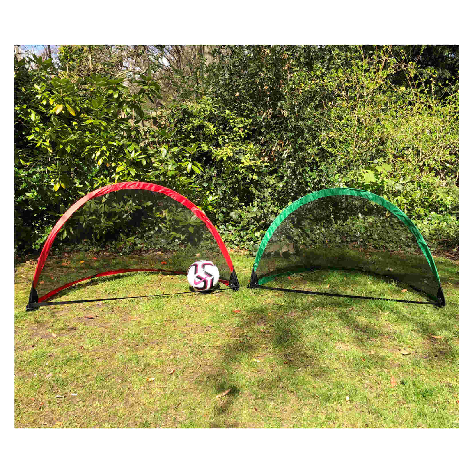 Pop Up Goals - 4ft (set of 2) - Green/Black