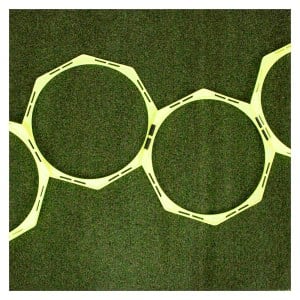 Octa Ring Speed and Agility Ladder System - Fluo Yellow