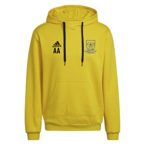 adidas Entrada 22 Hoodie Team Yellow-Black