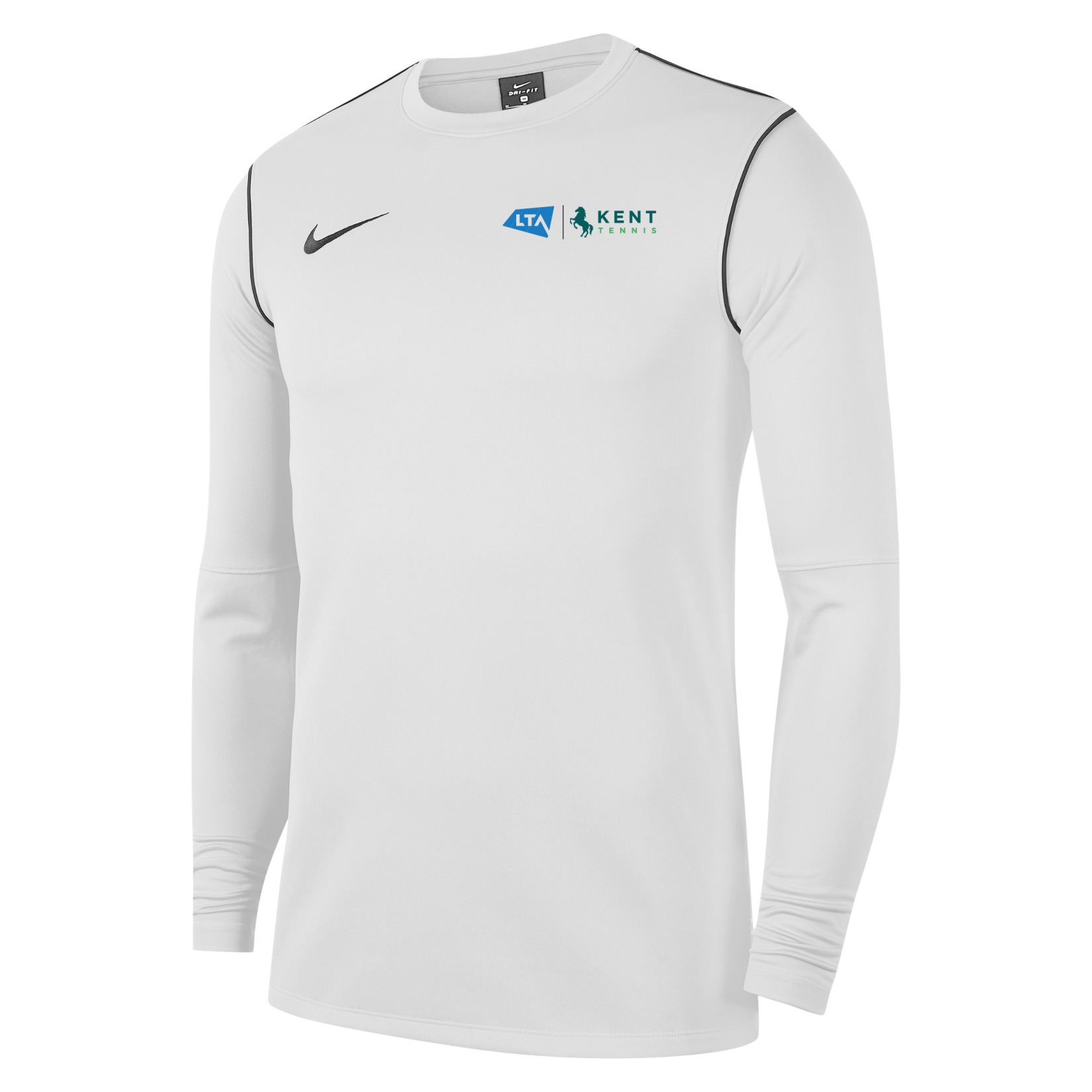 Nike Dri-FIT Park 20 Crew Top - White/Black/Black