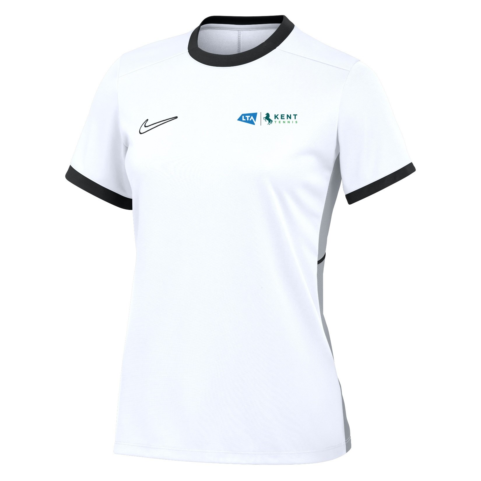Nike Academy 25 Short-Sleeve Training Top (W) - White/Black/Black