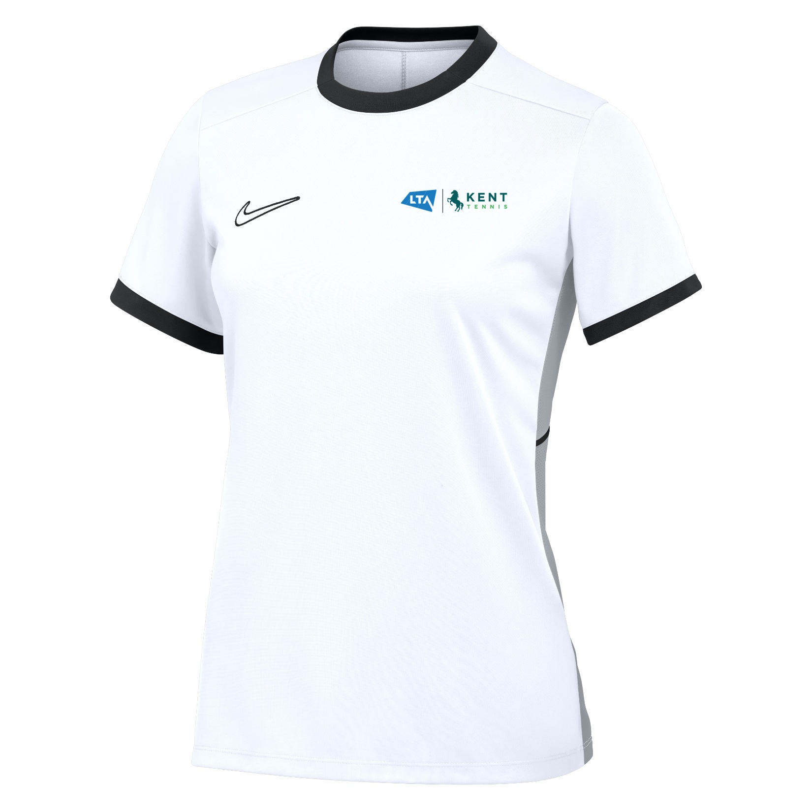 Nike Academy 25 Short-Sleeve Training Top (W) - White/Black/Black