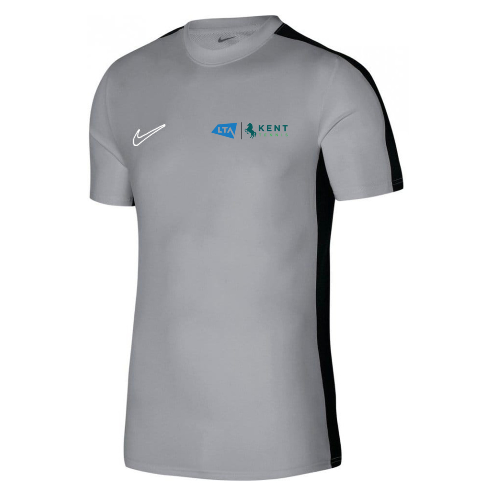 Nike Academy 23 Short Sleeve Training Top - Wolf Grey/Black/White