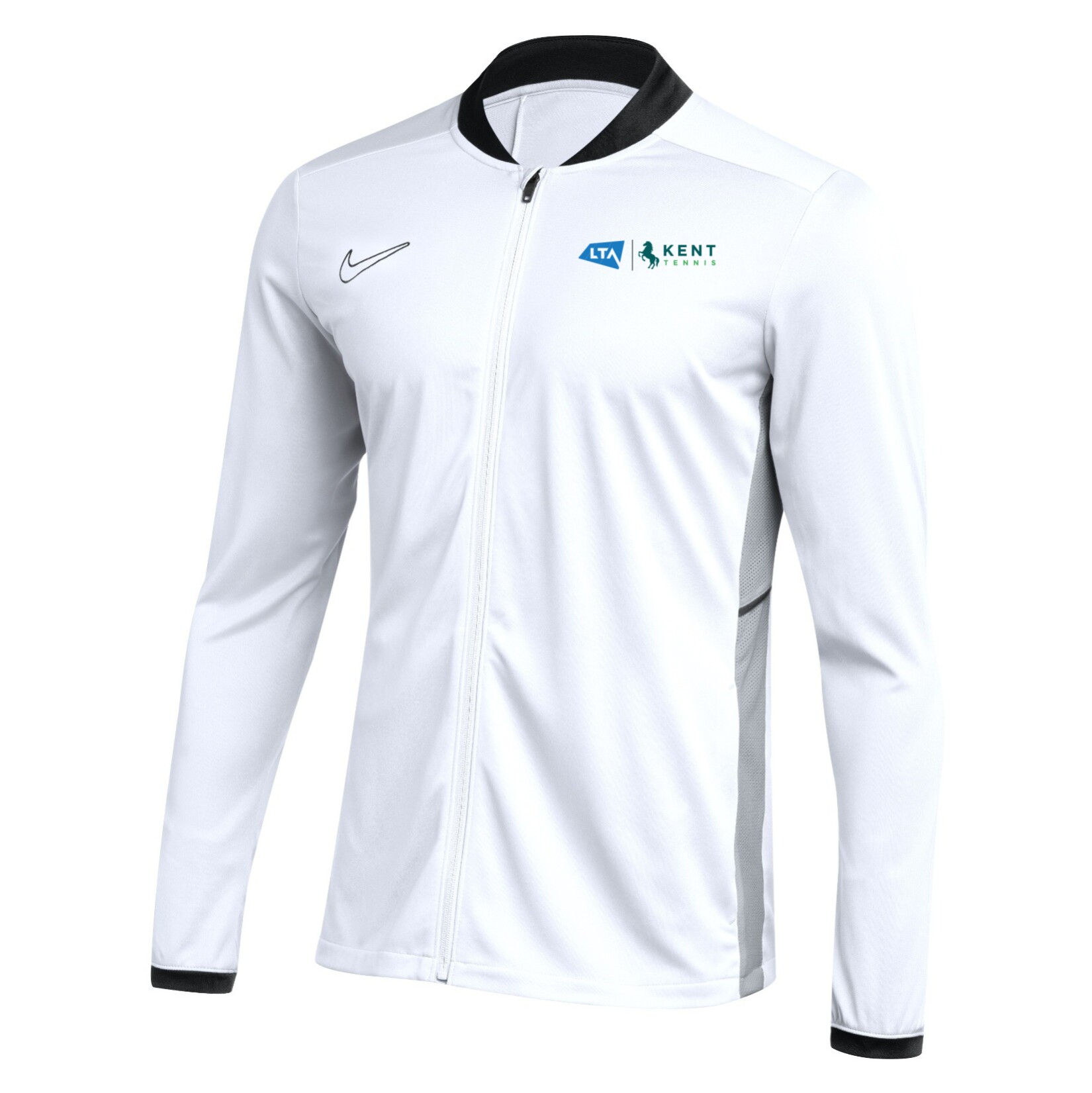 Nike Dri-FIT Academy 25 Knit Track Jacket - White/Black/Black