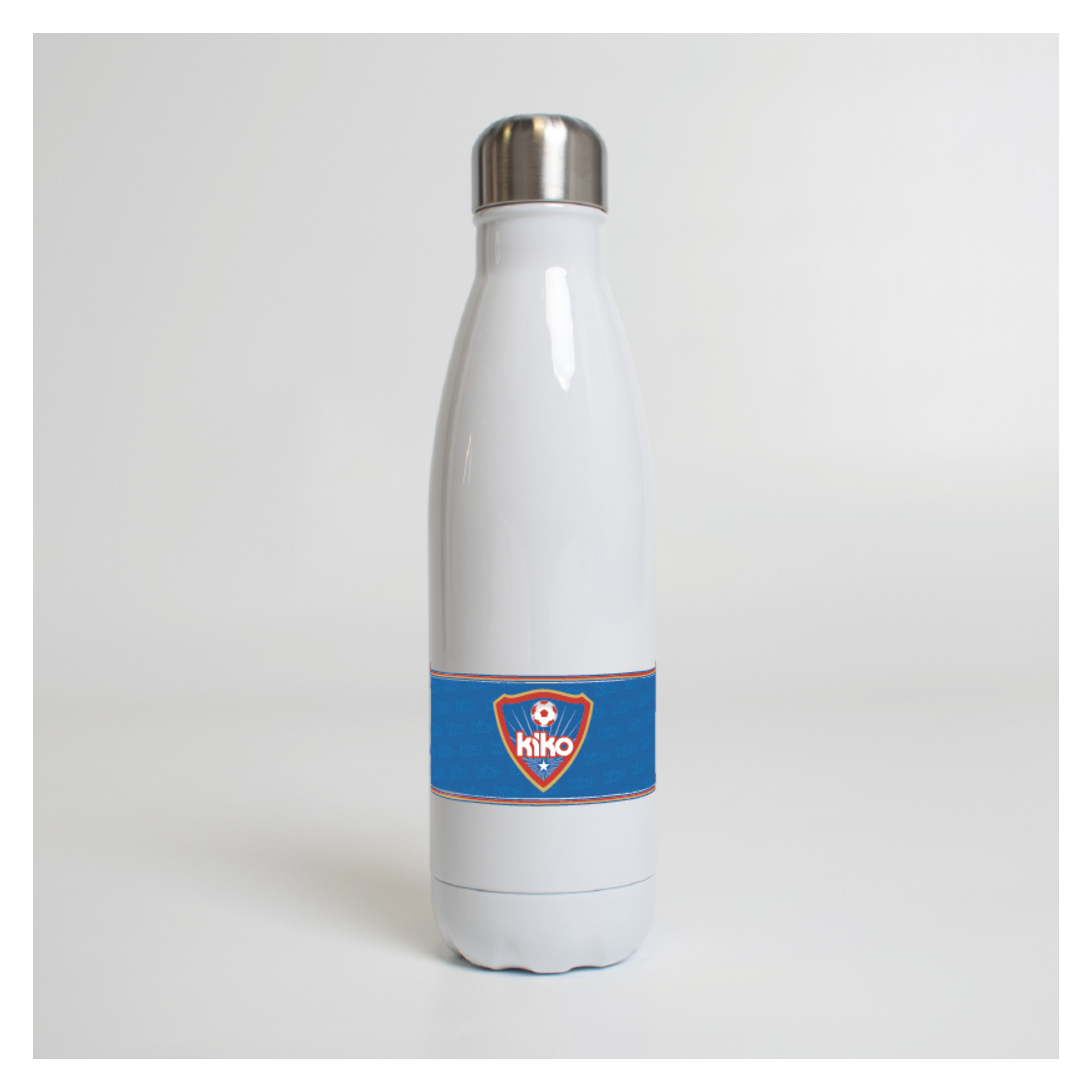 Kitlocker-Merchandise Premium Steel Water Bottle - White