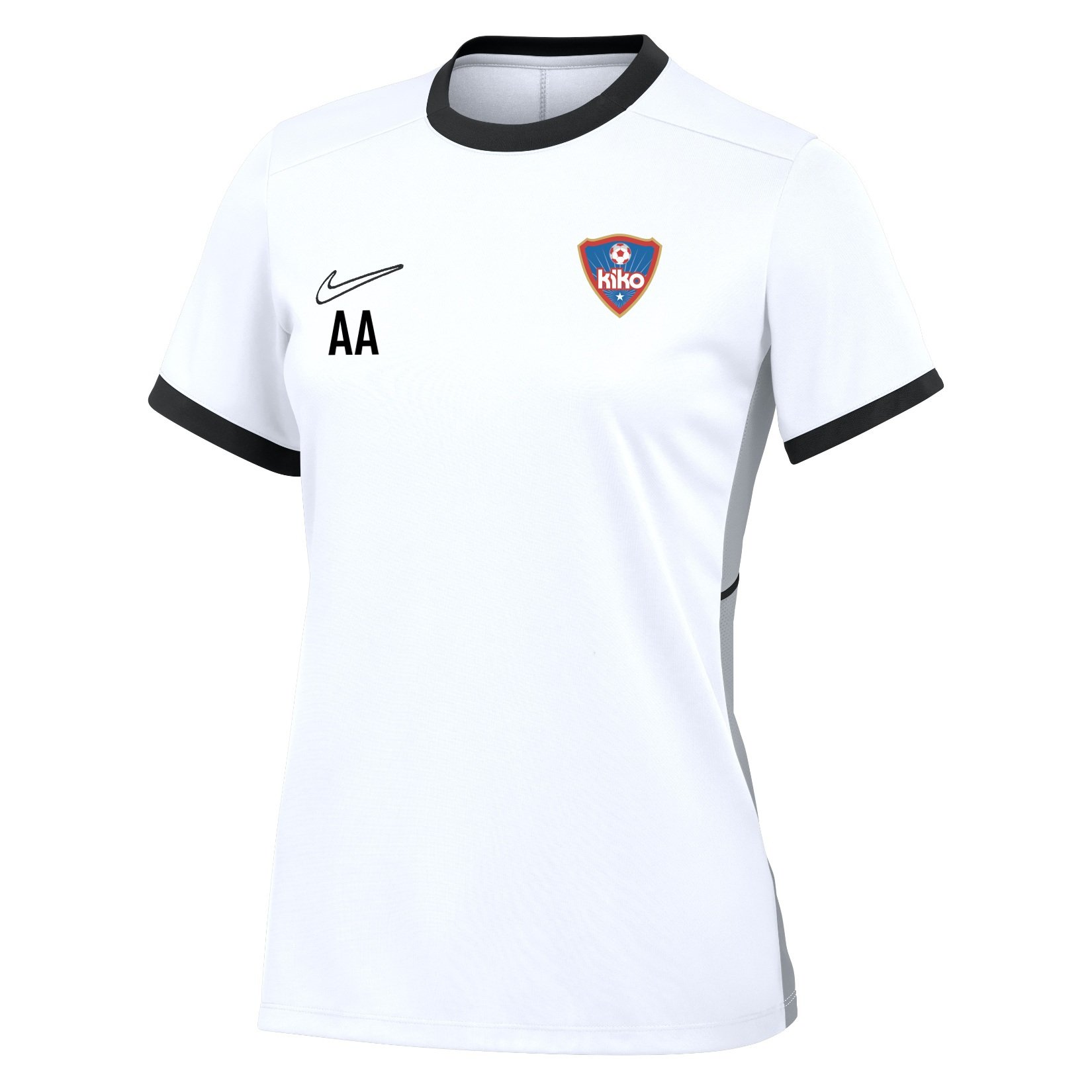 Nike Academy 25 Short-Sleeve Training Top (W) - White/Black/Black