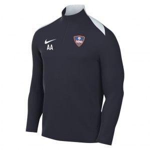 Nike Academy Pro 24 Dri-FIT Drill Top - OBSIDIAN/OBSIDIAN/WHITE/WHITE