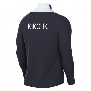 Nike Academy Pro 24 Dri-FIT Drill Top - OBSIDIAN/OBSIDIAN/WHITE/WHITE