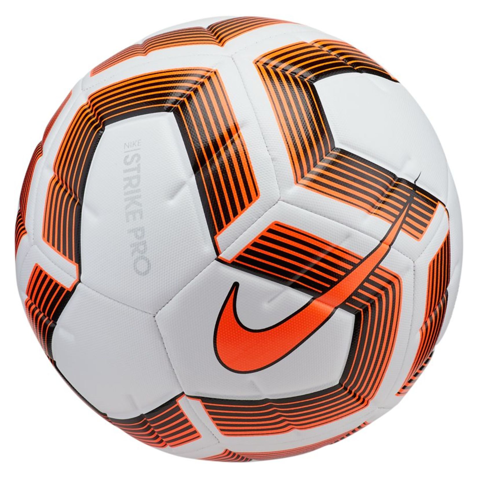 Nike Strike Pro Team Football - Size 4 White-Black-Total Orange-Total Orange