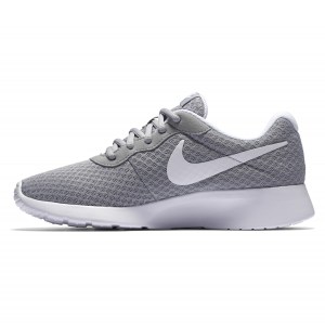 Nike Womens Tanjun Shoe (f) Wolf Grey-White