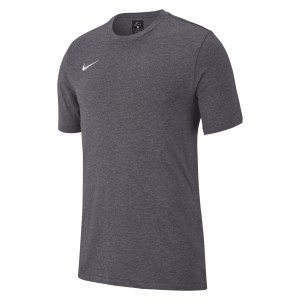 Nike Team Club 19 Tee Charcoal Heathr-Charcoal Heathr-White
