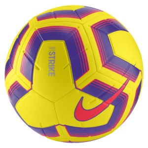 Nike Strike Team Match Ball Yellow-Purple-Flash Crimson