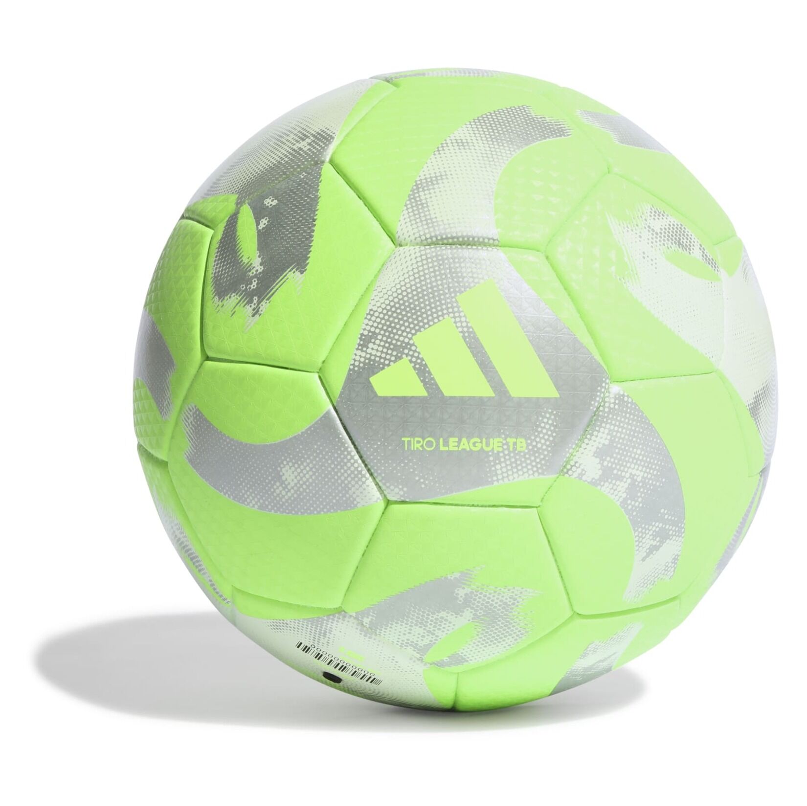 adidas Tiro League Thermally Bonded Football - Solar Green/Silver Met/White