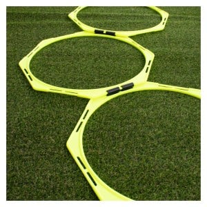 Octa Ring Speed and Agility Ladder System Fluo Yellow