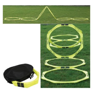 Octa Ring Speed and Agility Ladder System Fluo Yellow