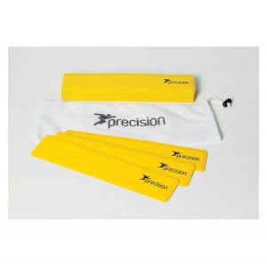 Precision Rectangular Shaped Rubber Markers ( Set of 15 ) Yellow