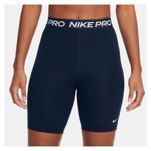 Nike Womens Pro 365 Shorts 7 Inch High Rise Obsidian-White