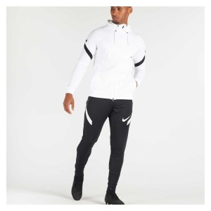 Nike Strike Full-Zip Hooded Jacket (M) White-Black-Black