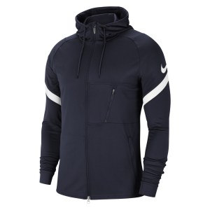 Nike Strike Full-Zip Hooded Jacket (M) Obsidian-White-White