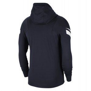 Nike Strike Full-Zip Hooded Jacket (M) Obsidian-White-White