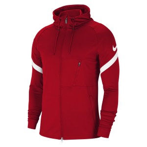Nike Strike Full-Zip Hooded Jacket (M) University Red-White-White