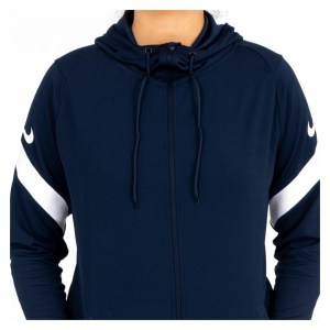 Nike Womens Strike Full-Zip Hooded Jacket (W) Obsidian-White-White