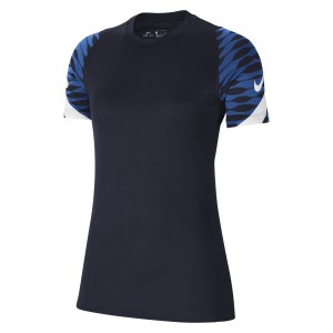 Nike Womens Strike Training Tee (W) Obsidian-Royal Blue-White-White