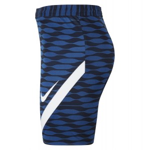 Nike Strike Knit Shorts (M) Obsidian-Royal Blue-White-White
