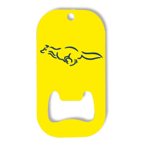 Metal Bottle Opener Keyring
