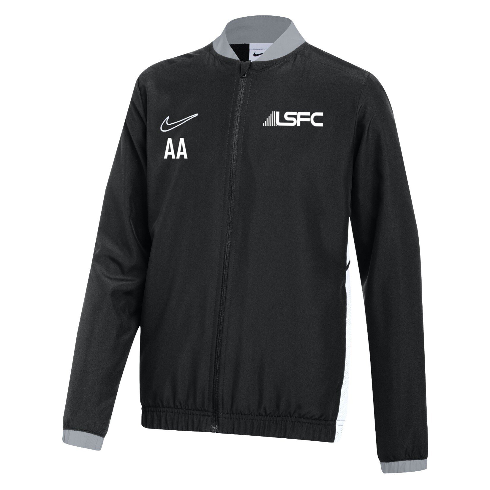 Nike Dri-FIT Academy 25 Woven Track Jacket - Black/White/White