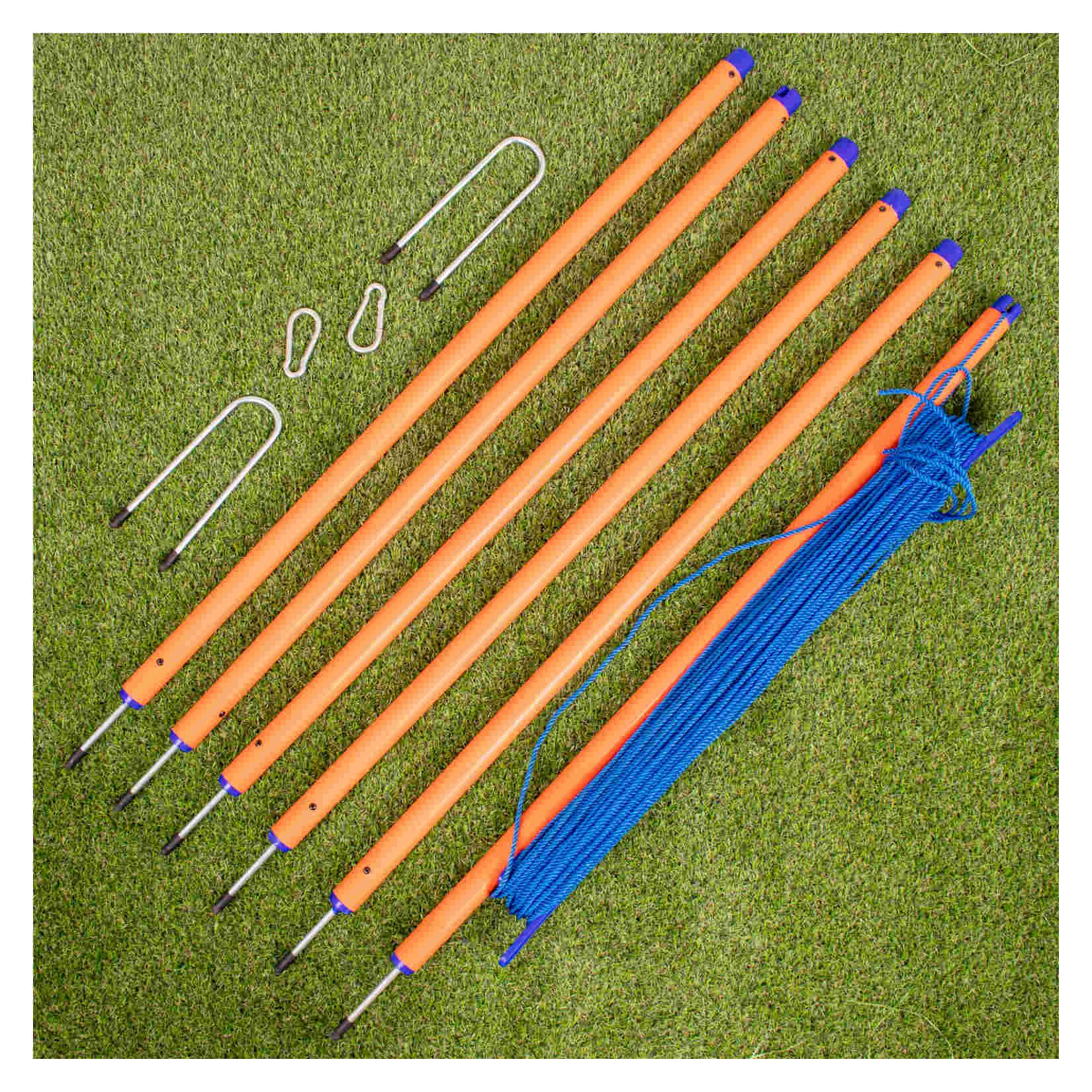 Football / Cricket / Rugby Crowd Respect Barrier 60m - Fluo Orange