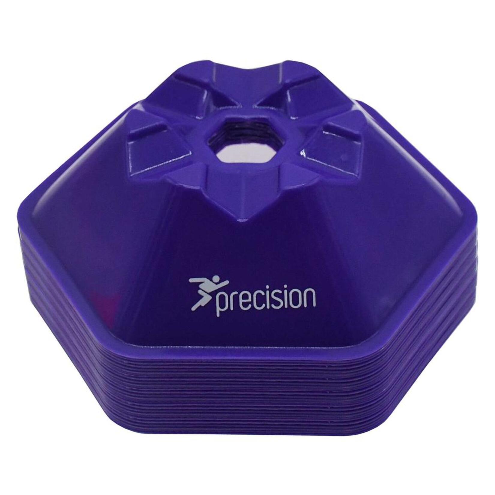 Precision Pro HX Saucer Cones - Set of 50 (Assorted) - Purple