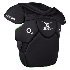 Gilbert Contact Top Forwards - Black/Green
