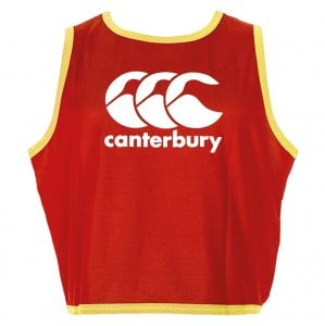 Canterbury Reversible Bib - Red/Yellow