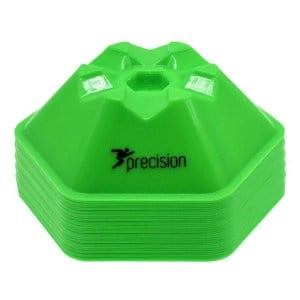 Precision Pro HX Saucer Cones - Set of 50 (Assorted) - Fluo Green