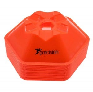 Precision Pro HX Saucer Cones - Set of 50 (Assorted) - Fluo Orange
