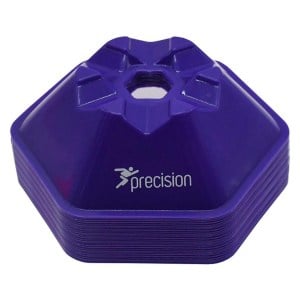 Precision Pro HX Saucer Cones - Set of 50 (Assorted) - Purple