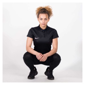 Nike Womens Academy 18 Performance Polo (w) Black-Anthracite-White