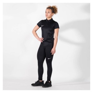 Nike Womens Academy 18 Performance Polo (w) Black-Anthracite-White
