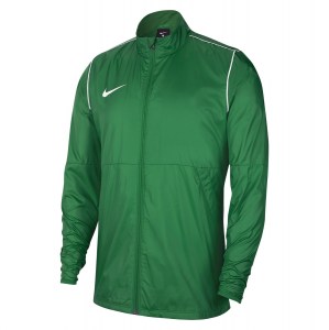 Nike Park 20 Repel Rain Jacket Pine Green-White-White