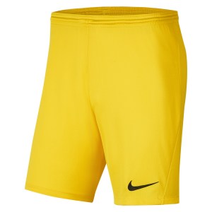 Nike Park III Shorts Tour Yellow-Black